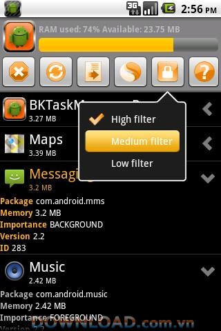 BKTaskManager For Android