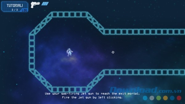 Game hành động không gian hấp dẫn Black Hole Hazard