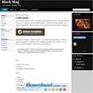 Black Mag Template: Free Magazine Theme