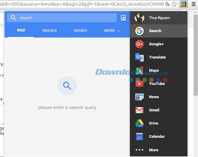 Danh sách dịch vụ của Google