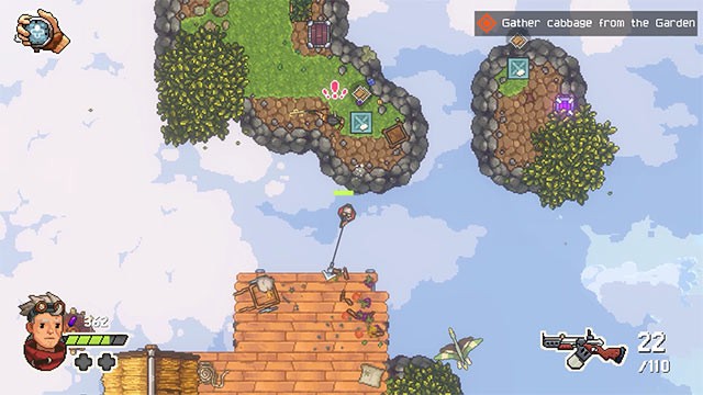 Có rất nhiều hoạt động như xây dựng, trồng trọt, chiến đấu... trong game Black Skylands: Origins