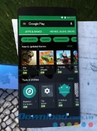 Black Stock Theme Substratum Pixel/Oreo cho Android đổi giao diện Google Play