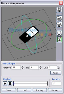 Thiết lập điều khiển thiết bị