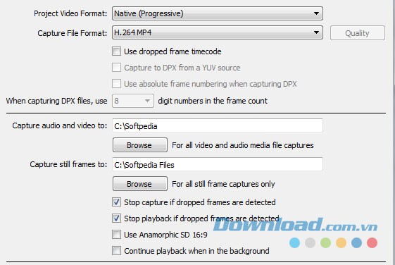 Tùy chỉnh một số tính năng trong Blackmagic Desktop Video cho máy tính
