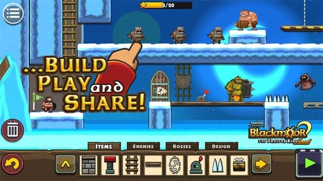 Xây dựng những thử thách của riêng bạn và chia sẻ với những người chơi khác