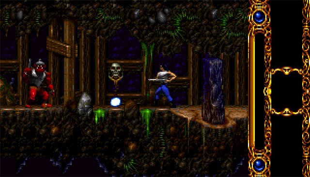 Chiến đấu trong nhiều địa điểm của Blackthorne như hầm ngục, sa mạc, rừng rậm...