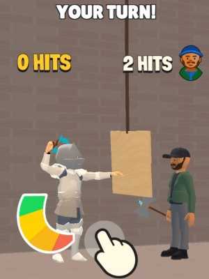 Đánh bại các thợ rèn khác trong game Blade Forge