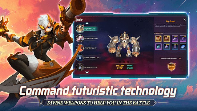 Blade of Eternity có các công nghệ tương lai hỗ trợ bạn trong trận chiến