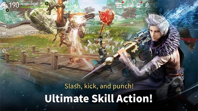 Chơi siêu phẩm MMORPG Blade & Soul: Revolution theo phong cách hành động đặc sắc