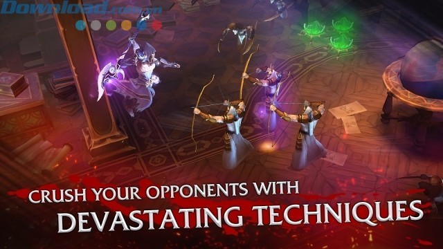 Tiêu diệt kẻ thù trong các trận chiến ác liệt