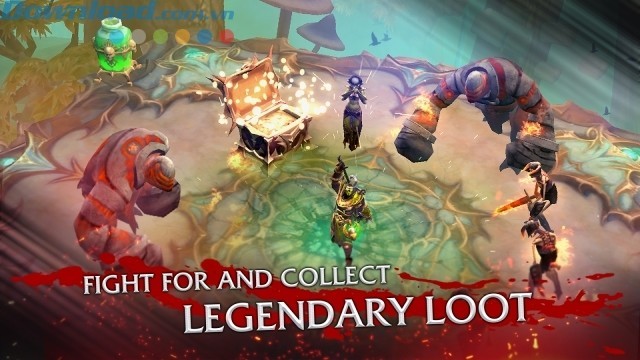 Chiến đấu và thu thập các chiến lợi phẩm huyền thoại