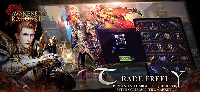 Thoải mái mua và bán vật phẩm trong chợ