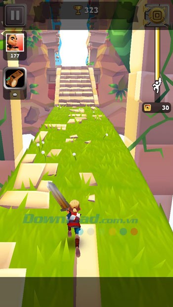 Khám phá hầm ngục, thung lũng, đồi núi