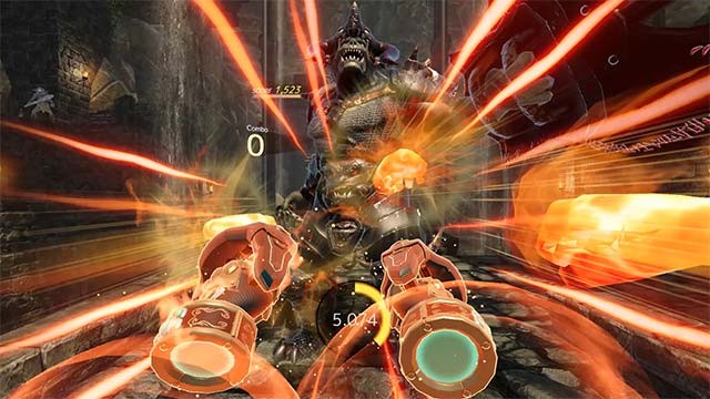 Blast Beat VR là sự pha trộn thú vị của trò chơi âm nhạc với hành động sôi nổi