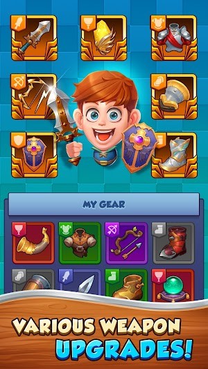 Rất nhiều vũ khí và trang bị để người chơi nâng cấp