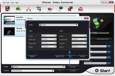 BlazeVideo iPhone Video Converter