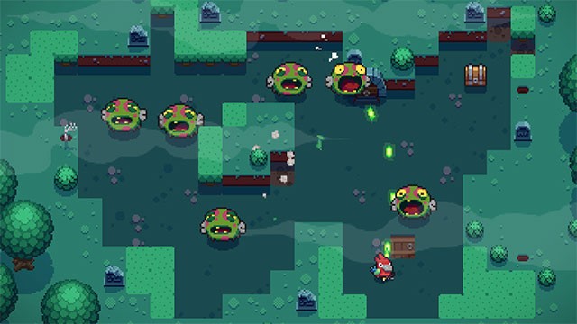 Chơi game với góc nhìn từ trên xuống giúp bao quát toàn bộ đấu trường