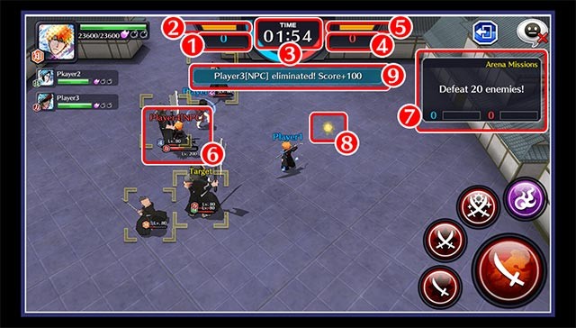 Đấu trường là chế độ chơi mới trong BLEACH Brave Souls