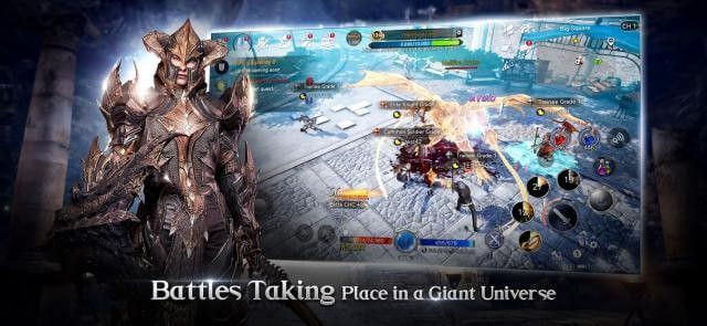 Các trận chiến diễn ra ở một vũ trụ rộng lớn
