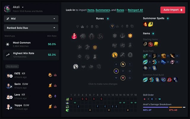 Blitz giúp bạn hiểu rõ chính mình và đối thủ trước mỗi trận đấu