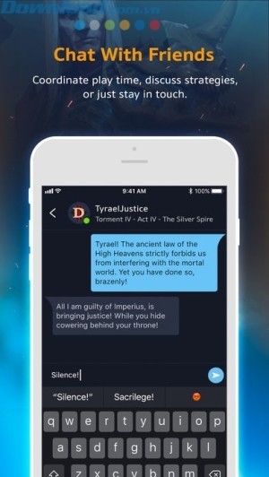 Trò chuyện với bạn bè