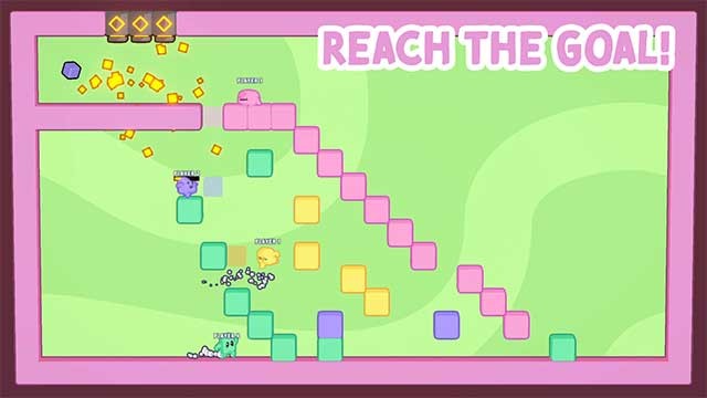 Block'Em! là game hành động kết hợp xây dựng khối vui nhộn