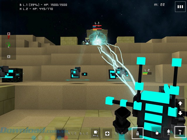 Game sandbox Block Fortress