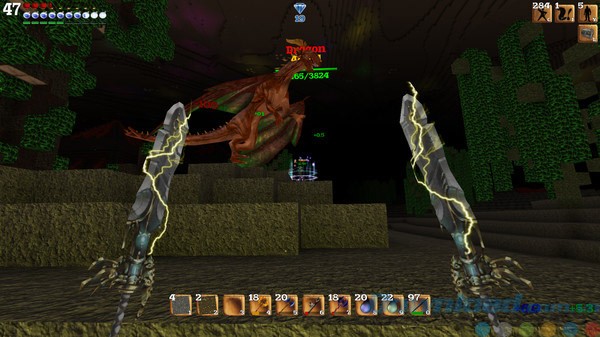 Triệu hồi rồng trong Block Story