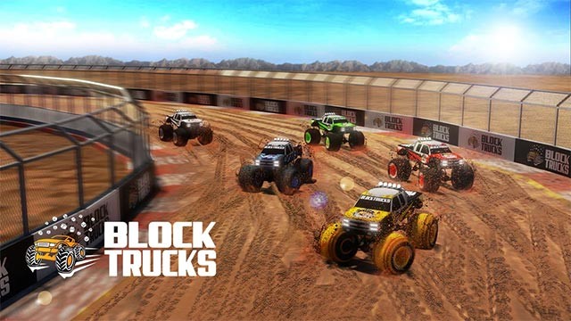 Block Trucks là game đua xe tải online cạnh tranh khốc liệt trên bảng xếp hạng thời gian thực