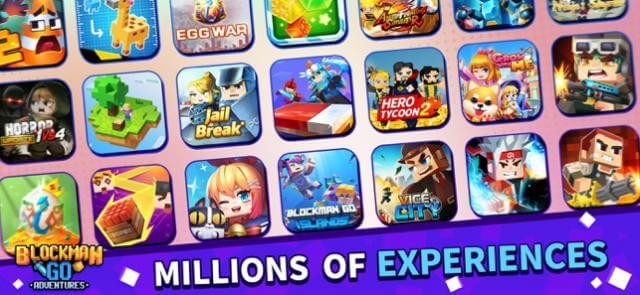 Blockman GO - Adventures là kho mini game sandbox miễn phí