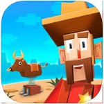 Blocky Bronco - Game hành động giải trí trên iOS