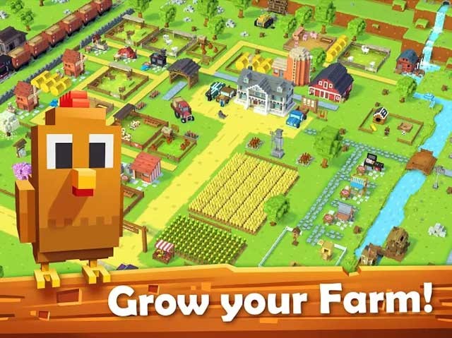 Phát triển nông trại Blocky Farm