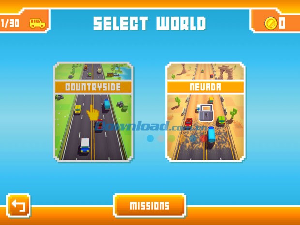 2 môi trường đua xe