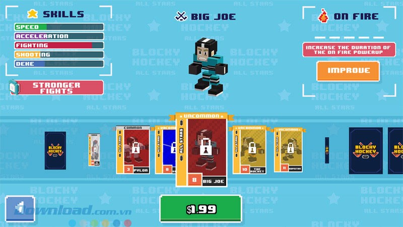 Mở khóa nhân vật mới