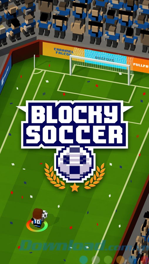 Hình ảnh game bóng đá Blocky Soccer cho Android