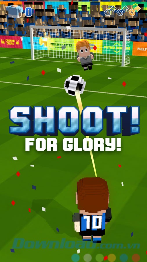 Sút bóng vào khung thành