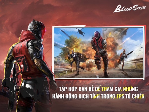 Tập hợp bạn bè và đổ bộ Tử Chiến, Đấu Tổ Đội hoặc Vùng Cao Điểm