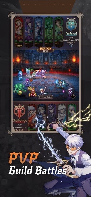 Tham gia các trận chiến Guild PvP kịch tính