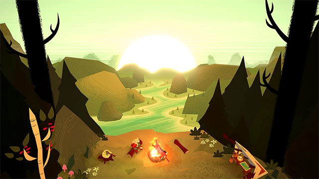 Game Bloodroots sở hữu đồ họa hoạt hình được vẽ tay tinh tế