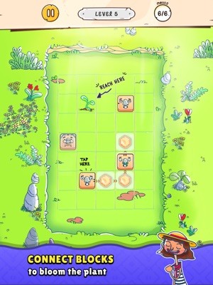 Kết nối các khối để cái cây phát triển và nở hoa