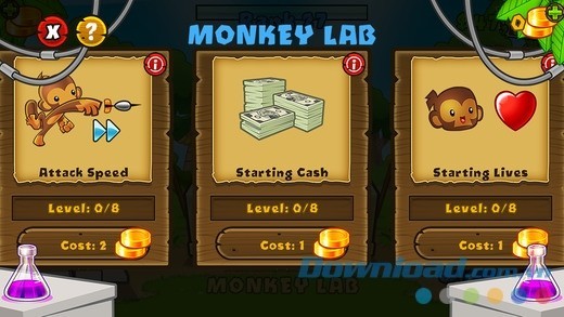 Mua nhiều vật phẩm và nâng cấp trang bị mới lạ trong cửa hàng trò chơi