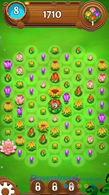 Cơ chế match-3 quen thuộc