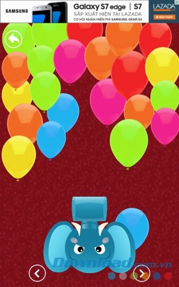 Bắn bong bóng trên BLOW