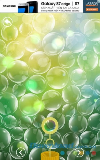 Thổi bong bóng trên BLOW