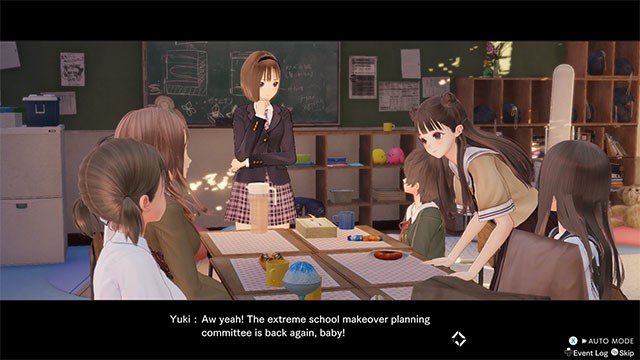 Game Blue Reflection Second Light mô phỏng chân thực cuộc sống của bộ 3 nữ sinh trung học