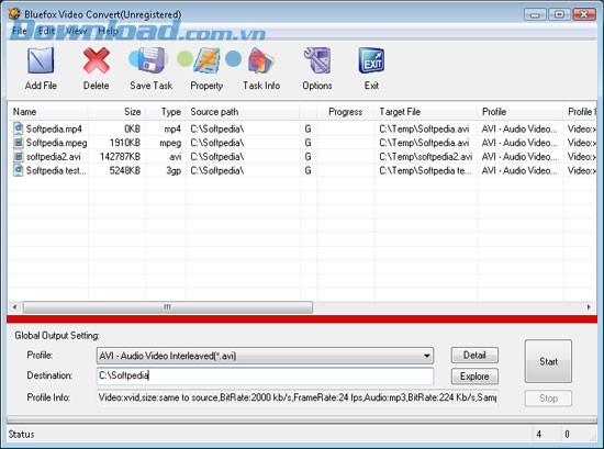 Bluefox Video Converter