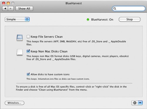 BlueHarvest for Mac
