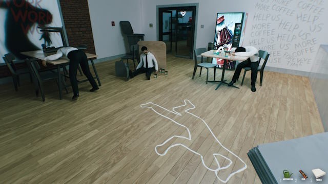 Blueman là game kinh dị lấy bối cảnh công sở