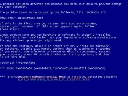 BlueScreen Screen Saver