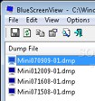 BlueScreenView - Analyze BSOD Crash Dumps
